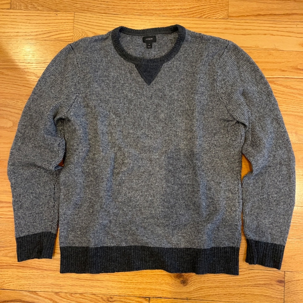 J Crew Lambswool Crewneck Pullover Sweater - Size M Style E23737